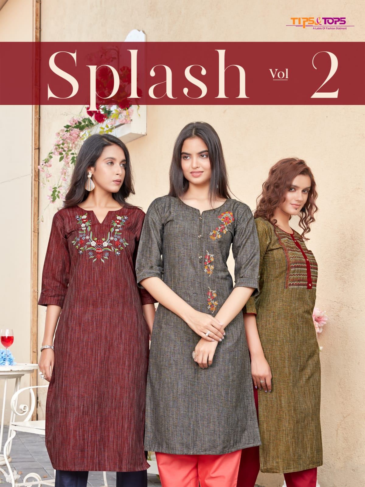SPLASH 2 Fancy Ethnic Wear Latest Cotton Designer Kurti Collection
